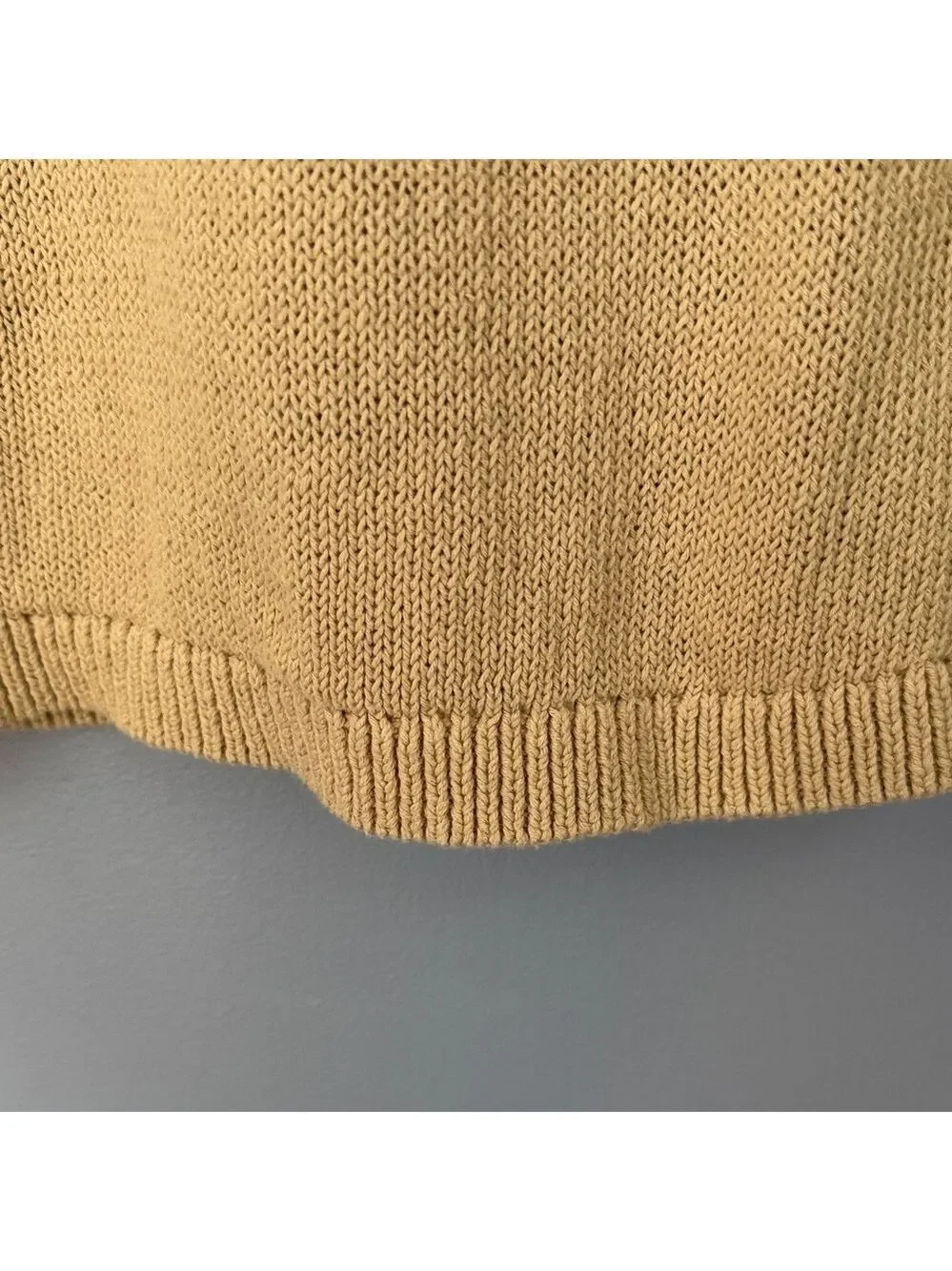J. Crew Cotton/Tie-Neck Sweater - Tan - Women’s XS